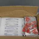 12 Pack 7 Inch 3CCT Ultra-Thin LED Recessed Light with Junction Box, 3000K/4500K/6000K Selectable, 18W Eqv 125W, Dimmable Can less Downlight, 1600LM High Brightness