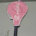 Kids Tennis Racket for Girls & Boys - 25 inch Youth Tennis Racket, Includes 420D Nylon Shoulder Strap Bag (Unicorn Pink)