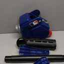 Franklin Sports Baseball Pitching Machine - Adjustable Baseball Hitting & Fielding Practice Machine For Kids - with 4 Baseballs - Great For Practice,Blue, Small