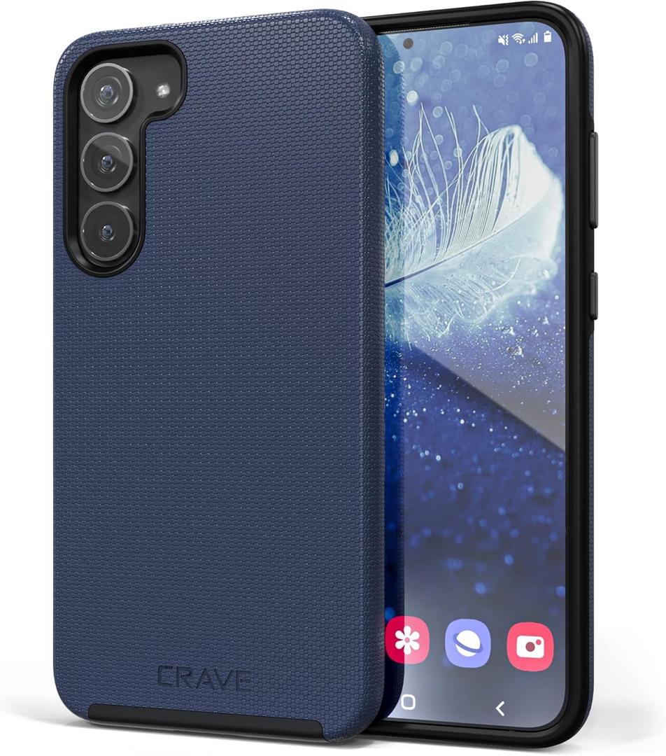 Crave for Samsung Galaxy S23 Plus Case, Shockproof Protection Dual Layer Case for Samsung Galaxy S23 Plus (6.6 Inch)