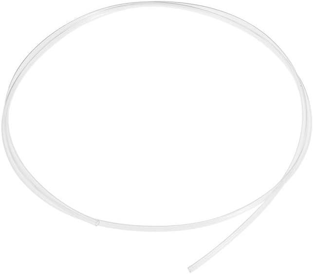 uxcell Nylon Line Hose Tube, 2mm(0.07") ID x 3mm(0.11") OD 1m/3.28ft PA6 Nylon Tube Pneumatic Air Brake Tubing for Fluid Transfer Clear (2x3mm)