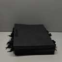 BagDream 12.5x4.5x11 25Pcs Gift Bags Heavy Duty Kraft Black Paper Bags with Handles, Sturdy Large Paper Gift Sacks for Shopping, Retail, Merchandise, Wedding Party Favor