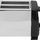 2 Slice Extra Wide Slot Toaster, Stainless Steel Toaster Machine with 6 Toast Settings, Removable Crumb Tray and Compact Design Perfect for Toasting Bread, Bagels, Waffles and Puff Pastry