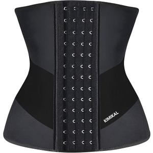 KIMIKAL Women Waist Trainer Corset Belt: Under Clothes Sport Tummy Control Long Torso Shapewear, Size: XL