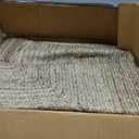 RAJRANG Large Jute Rug 6'x 9' - Handwoven Reversible Rigo Farmhouse Rectangle Area Rugs