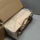 YYW Adults Portable Bathtub Foldable Soaking Standing Bath Tub Japanese SPA Sauna Collapsible Hot Ice Bath Tub for Shower Stall Bathroom (Gold with lid,150 * 86 * 50cm (L*W*H))