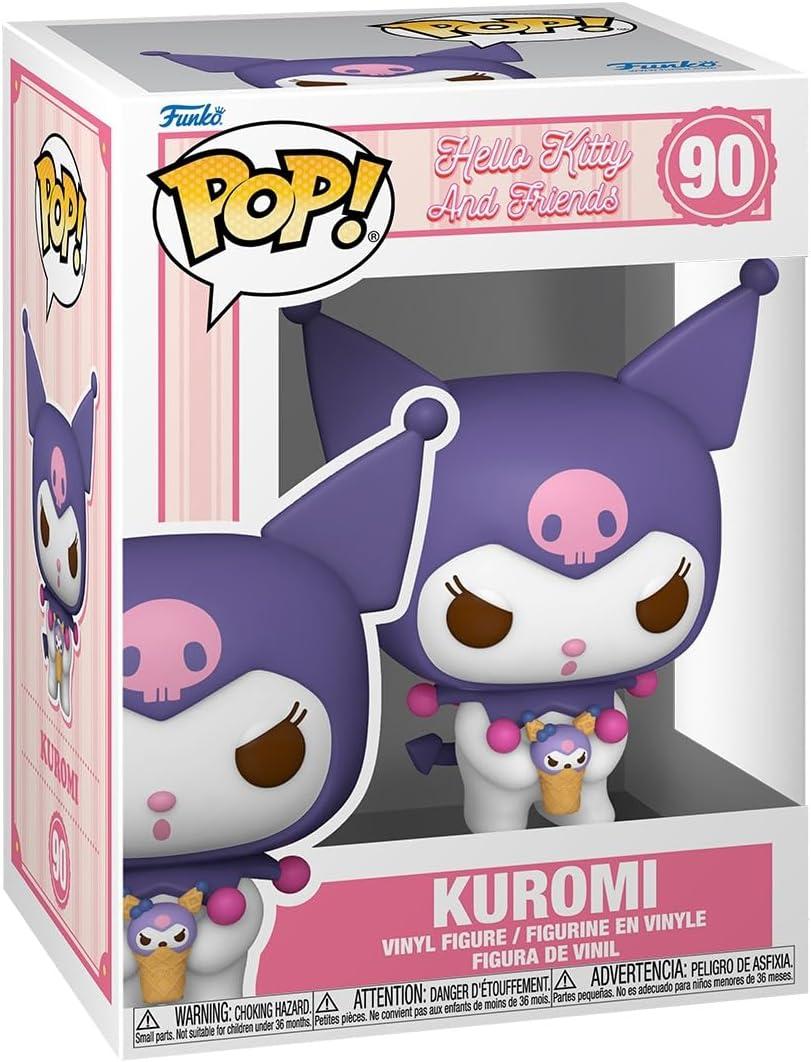 Funko POP! Sanrio: HK - Kuromi - Hello Kitty - Collectable Vinyl Figure - Gift Idea - Official Merchandise - for Kids & Adults - Cartoons Fans - Model Figure for Collectors and Display