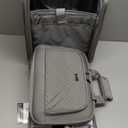 Coolife Luggage Carry On Luggage Underseat Luggage Suitcase Softside Wheeled Luggage Lightweight Rolling Travel Bag Underseater Champagne Gray, Carry-On 16-Inch