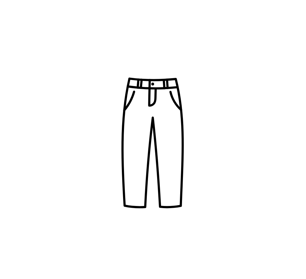 Women's Pants, Size XL, Black Color