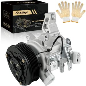 A/C Compressor with Clutch Compatible with Subaru Impreza 2012-2016 2.0L, for Forester 2014-2018, Fit for XV Crosstrek, CO 29103C, 73111FJ000, 58492, 57492, 7512979, 2022264,141502NC,CO 29103Z