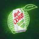 Diet Coke Lime Soda Soft Drink Fridge Pack Cans, 12 fl oz, 12 Pack (EXP 01/26/26)