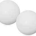 OUTOSS-Pallino for Bocce Ball Game,Boule Game,Jack for Petanque Game,Size-40mm(1.57In.),White-2 Packs