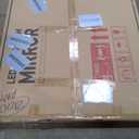 TETOTE 55 x 36 LED Light up Bathroom Mirror, Brighter Lighted Bathroom Vanity Mirror with Led Lights, Front and Backlit 3-Color Dimmable Anti Fog Illuminated Mirror, Waterproof, Shatterproof