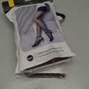 2 x EXQUISLIFE Fleece Lined Tights Sheer Women - Fake Translucent Warm Pantyhose Leggings Sheer Thick Tights, for Winter (Small, Black+coffee)