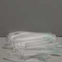 TrelaCo 50 Pcs 10'' Long PVC Replacement Tubings Supplies Tubes Kit 12FR Disposable Cleaning Nozzle Clear Replacements Tube Hose with Flexible Rounded End for Smooth Insert