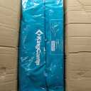 KingCamp Low Beach Chair, High Back Folding Camping Chair for Adults, Oversized Breathable Mesh Seat, 300lbs Heavy Duty Portable Chair with Cup Holder & Storage Pockets for Beach, Outdoor