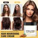 2PC Stimulating Scalp and Hair Balm, Nourishes Scalp & Hair, Shea Butter and Mango Butter Blend, Strengthen Hair Roots, Nourishing Scalp & Hair Care (3.53 Fl Oz (Pack of 2))