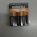Duracell Coppertop D Batteries, 4 Count (Pack of 1), D Battery with Long-lasting Power, All-Purpose Alkaline D Battery for Household and Office Devices