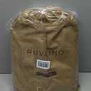 RUVALINO Diaper Bag Backpack-Multifunction Baby Travel Bag with Changing pad, Insulated Bottle Holders & Pacifier Case, Large Capacity, Waterproof, Clay