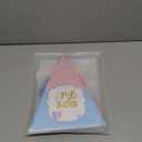 Baby Gender Reveal Decorations, Large Vinyl Backdrop Banner, Blue Pink and Confetti Balloons, Tassels Banner, Triangle Flag Banner and Cake Topper