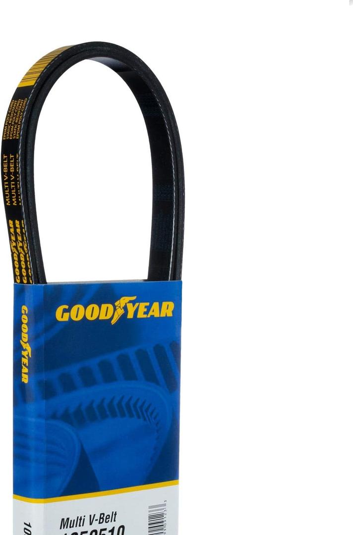 Goodyear Belts 1050745 Serpentine Belt, 5-Rib, 74.5" Length for 2017-2021 for 2017-2021 Chevrolet & 2017-2021 GMC 3.6L V6 222ci