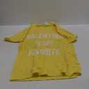 Valentino Is My Favorite T-Shirt, Yellow, M