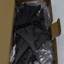 Solar Powered 8 Pack Outdoor LED Disk Lights - IP68 Waterproof, Non-Slip, Wear-Resistant Pathway Lights (Warm White) (8 Pack, Black)