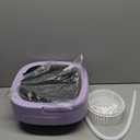 Portable Washing Machine, Mini Washer,11L Upgraded Large Capacity Foldable Washer.Deep Cleaning of Underwear, Baby Clothes and Other Small Clothes.Suitable for Apartments, Dormitories, Hotels.(Purple)