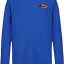 Quiksilver Boys Long Sleeve Rashguard Surf Shirt with UPF 50+ Sun Protection, Kid's Swim Top, Size 8