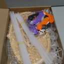 3PCS Wooden Halloween Charcuterie Board Set - Boo Letters (with 14 Balloons) - Halloween Party Table Decoration & Food Tray Platter