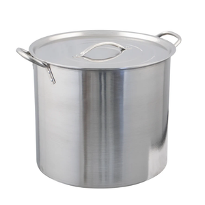 IMUSA USA Stainless Steel Stock Pot 20-Quart, Silver, 

12.4"D x 15"W x 12.3"H