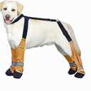Dog Snow Boots,Dog Booties with SuspendersDirty-Proof Dogs Boots for Snow and Cold Outdoor (XL)