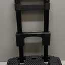 Folding Hand Truck 500lbs, Portable Heavy Duty Dolly Cart, 6 Wheels Collapsible Luggage Cart with 2 Elastic Ropes - Compact Trolley Cart for Easy Moving - Ideal Hand Cart for Travel and More (17, Black)