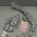 Boho Curly Wavy Braiding Hair Ocean Deep Wave Crochet Hair Braids 24 Inch 2 Packs Havana Curls Silver Grey Braiding Hair Pre Stretched Synthetic Hair Extensions Braids for Black Women