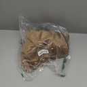 MIULEE Pack of 2 Brown Decorative Velvet Throw Pillow Cover Soft Pillowcase Solid Square Cushion Case for Sofa Bedroom Car 22x22 Inch