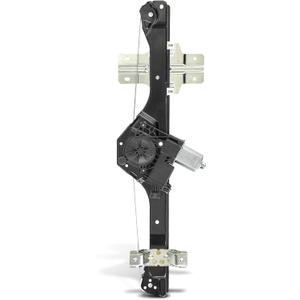A-Premium Power Window Regulator with Motor Compatible with Chevrolet Traverse 2009-2010 & GMC Acadia 2007-2010 & Buick Enclave 2008-2010, Sport Utility, Front Right Passenger Side, Replace# 15781918