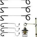 Camping Lantern Hooks Outdoor Lighting Hook for Camping Tent lamp Hanger,Wild Bird Feeder,Bird House,Tent Pole Light Hanger Holder