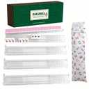 17.5 inch Mahjong Racks with Pushers and Bag,4 Pack Acrylic Tile Racks