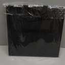 50 Pcs Insulated Take Away Bags,Thermal Insulation Food Bag for Coffee, Milky Tea,Take-away Dinner, Fresh Seafood, Cold or Warm Food drive for Restaurant, Retail Store or Picnic/BBQ (Black)