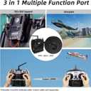 Radiolink AT9S Pro 10/12 Channels 2.4GHz RC Transmitter and Receiver R9DS Radio Remote Long Range Control for FPV Racing Drone/Quad/Airplane and More (Mode 2 Left Hand)
