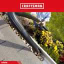 CRAFTSMAN CMXZVBE38640 2-1/2 in. Gutter Cleaning Wet Dry Vac Attachment Kit, Industrial-Grade Shop Vacuum Accessory for Cleaning or Blowing Debris from Gutters, Fits 2-1/2 in. Hose Diameter