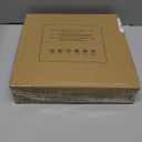 TIMESS Wall Clock, 10" Dial Non-Ticking Silent Battery Operated Analog with LCD Display for Perpetual Calendar and F Temperature, Ideal Modern Home, Bedroom, Kitchen, Office Decor (Blue)