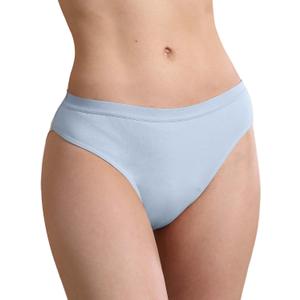 Absorbent Incontinence Underwear for Women Washable, 2 oz Leakproof Ladies Panties for Bladder Leakage 1 Pack (Light Blue, XL)
