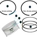 Tupo TRX500S-92 Cylinder Kit Liquid-Cooled Compatible with Honda TRX500 Rubicon 500 2015-2019 / TRX 500 Foreman 500 2012-2019 / SXS 500 M2 Pioneer 500 2015-2021, Top End Rebuild Kit