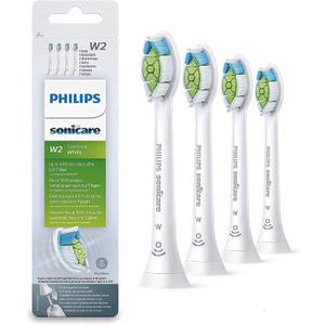 Philips Genuine Sonicare White Replacement Brush Heads, Pack of 4