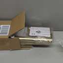 Warm Gold Curtain Rods for Window 72-144 Inch, Decorative Curtain Rod with Ball Finials, Adjustable Single Drapery Rod Warm Gold, 1 Inch Diameter Heavy Duty Curtain Rod