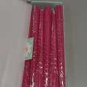 6 Pack 10 Inch Hot-Pink Spiral Taper Candles for Christmas and Holiday Home Decoration, Unscented Dripless Twisted Candlesticks for Dinner Party Wedding Valentine's Day
