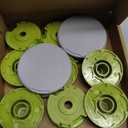 Trimmer String for Ryobi One Plus+ AC80RL3,11 FT/0.080-InchSpool Replacement Compatible with Ryobi 18v, 24v, and 40v Cordless Trimmers (9 Pack Trimmer Line & 2 Pack Trimmer Cap)