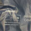 Derila Queen Size Pillowcase | Designed to Keep Your Derila Memory Foam Pillow for snoring Relief Covered and Protected with This Crisp, Clean, White Pillowcase Made from Premium Materials (Pillowcase | White)