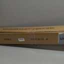 1 Inch Double Curtain Rods 36 to 72 Inches, Adjustable Telescoping Window Drapery Rod, Dual Heavy Duty Curtain Rods with Iron-Finials for Sliding Glass Door, Patio, Bedroom, Kitchen, Matte Black